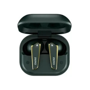 Zero Flair Earbuds in Forest Green — front view