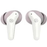 Zero Gravity Earbuds in Pearl Pink — front view