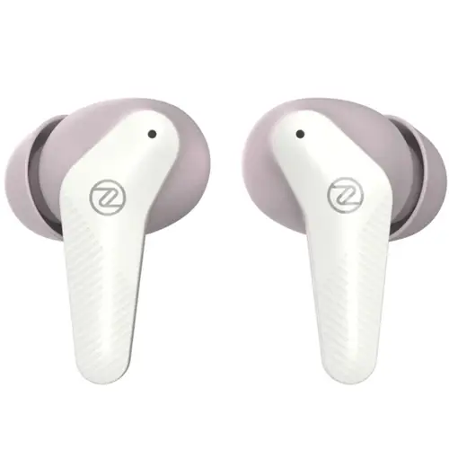 Zero Gravity Earbuds in Pearl Pink — front view