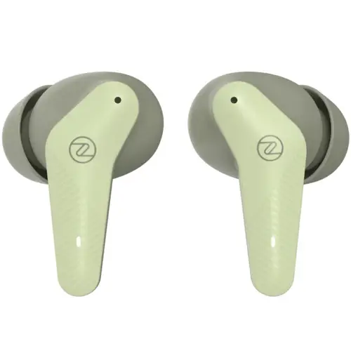 Zero Gravity Earbuds in Olive Green — front view