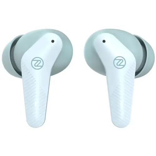 Zero Gravity Earbuds in Ice Blue — front view