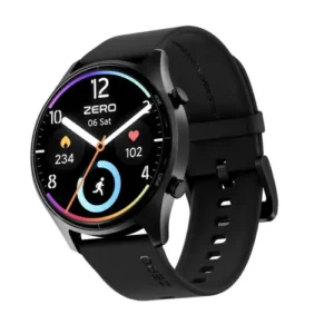 Zero Icon Smart Watch in Jet Black — front view