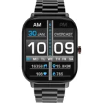 Zero Infinity Smartwatch in Black — front view