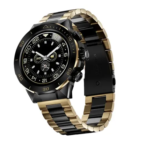 Zero Legacy Smartwatch in Black Gold — front view