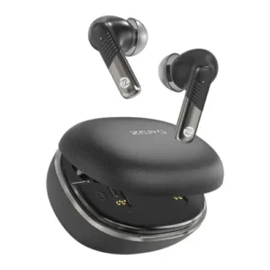 Zero Opal Wireless Earbuds in Black — front view