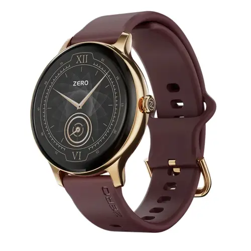Zero Orbit 2 Smart Watch in Marsala Gold — front view