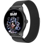 Zero Pixel Smartwatch in Black — front view
