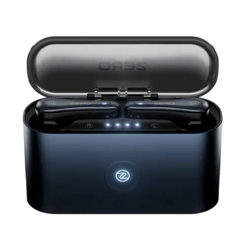 Zero Robo Earbuds in Midnight Blue — front view