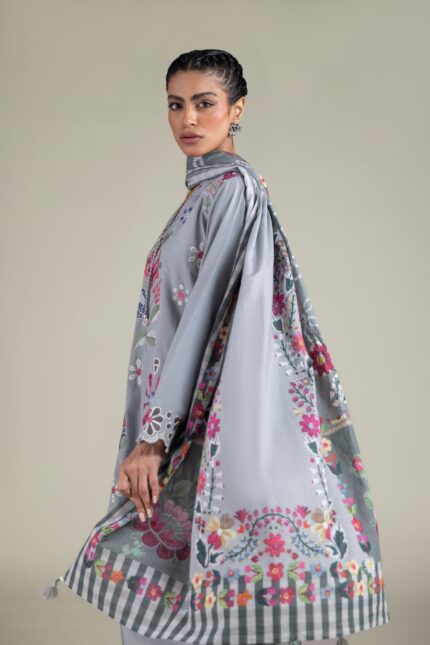 Floral Dupatta - View 2