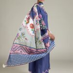 Geometric Dupatta - View 1