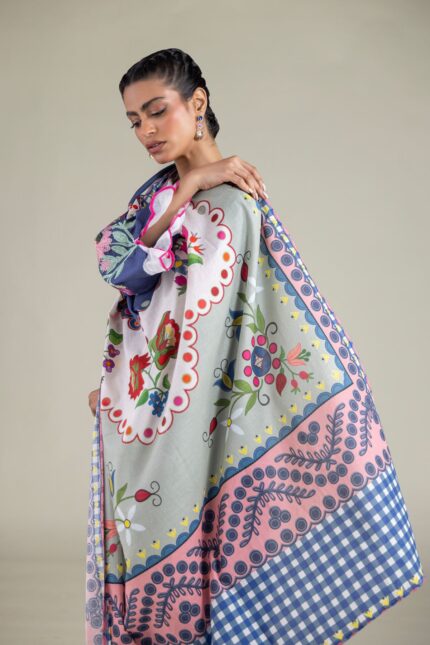 Geometric Dupatta - View 2
