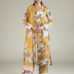 Regular Floral Pants - View 1