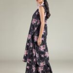 Relaxed Floral Pants - View 1
