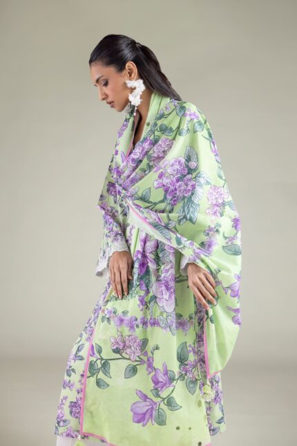 Solid Straight Shalwar - View 1