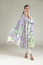 Floral Tassel Dupatta - View 3