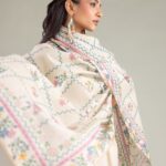 Geometric Tassel Dupatta - View 1