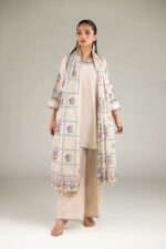 Geometric Tassel Dupatta - View 4