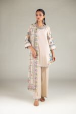 Geometric Tassel Dupatta - View 5