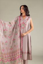 Geometric Lawn Dupatta - View 3