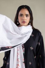 Floral Tassel Dupatta - View 3