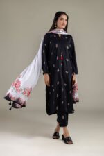 Floral Tassel Dupatta - View 4