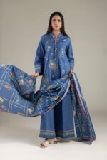 Floral Geometric Dupatta - View 2