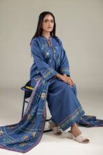 Floral Geometric Dupatta - View 4