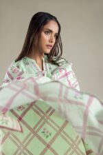 Floral Geometric Dupatta - View 2