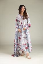 Floral Geometric Dupatta - View 4