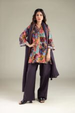 Floral Tassel Dupatta - View 4