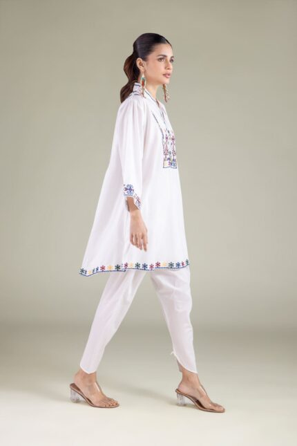 Solid Summer Shalwar - View 1