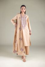 Floral Draped Dupatta - View 7