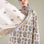 Mughal Motif Dupatta - View 1