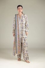Mughal Motif Dupatta - View 2