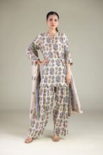 Mughal Motif Dupatta - View 3