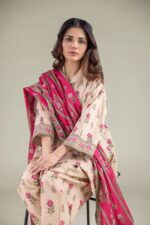 Striped Tassel Dupatta - View 2