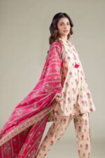 Striped Tassel Dupatta - View 5