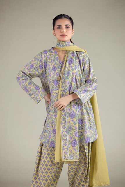 Floral Spring Dupatta - View 1