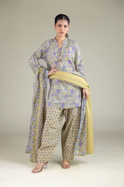 Floral Spring Dupatta - View 2