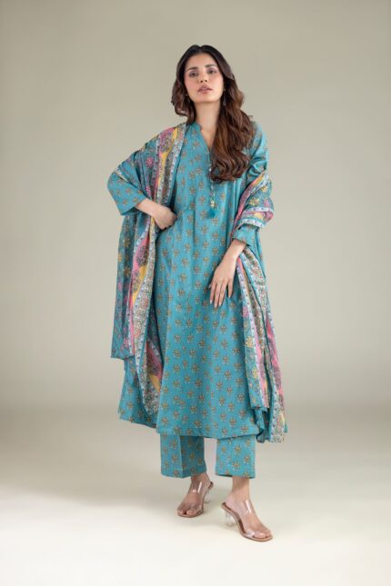 Floral Dupatta - View 1