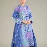 Floral Tassel Dupatta - View 1