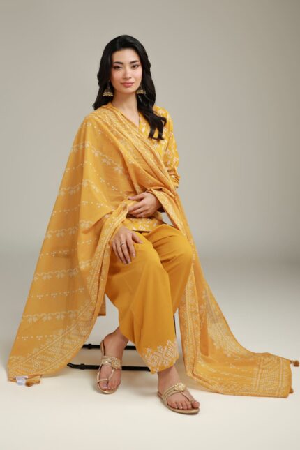 Geometric Tapered Shalwar 1