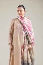 Off-White Lawn Dupatta - View 6
