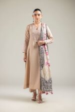 Off-White Lawn Dupatta - View 8