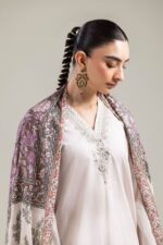 Lawn Paisley Dupatta - View 3