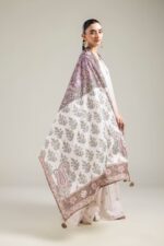 Lawn Paisley Dupatta - View 4