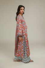 Floral Flared Pants - View 2