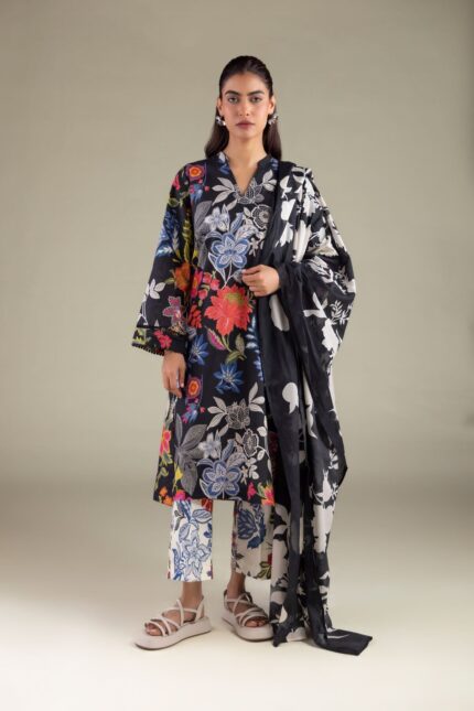 Summer Floral Pants - View 1