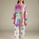 Floral Summer Pants - View 1