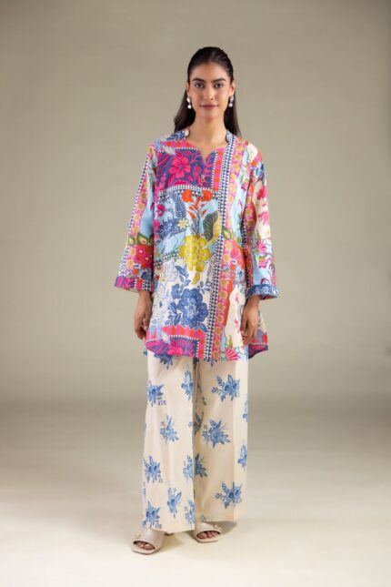 Floral Summer Pants - View 1